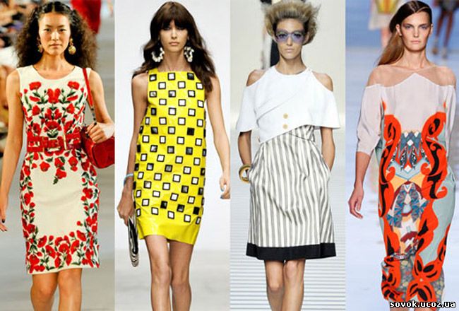  модных тенденций лета 2012